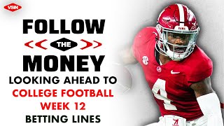 College Football Week 12 Lookahead Lines [upl. by Murial]