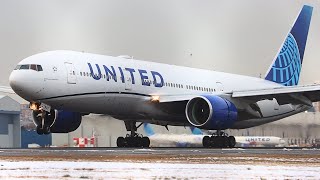 HD CLOSE UP Plane Spotting at Newark Liberty International Airport [upl. by Airalednac273]