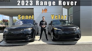 2023 Range Rover Sport versus Velar [upl. by Edgard]