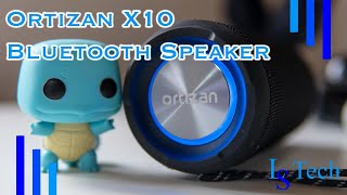 Ortizan X10 Bluetooth Speaker  IPX7 [upl. by Nnylamme]