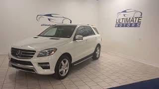 2013 MercedesBenz Ml550  Overview amp Walkaround [upl. by Dnomyaw95]