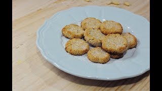 Galletas de coco y almendras sanas sin harina ni azúcar [upl. by Peddada988]