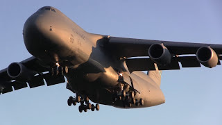 Lockheed C5 Galaxy Showdown [upl. by Lynnell]