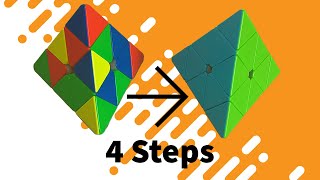 How To Solve A Pyraminx In 4 Steps [upl. by Adrien]