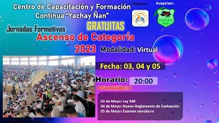 Resolución de Examen Simulacro Ascenso de Categoría 2024 Yachay Ñan [upl. by Joash357]