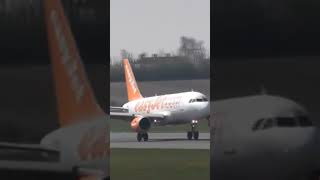 A319 EasyJet Arr For Training  Doncaster airport aviation aircraft airlines pilot jet dsa [upl. by Einniw]