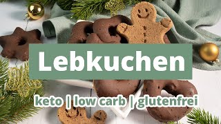 Low carb Lebkuchen Plätzchengenuss ohne Zuckerzusatz und ohne Reue [upl. by Retsub]