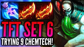 TFT SET 6 FIRST LOOK 9 CHEMTECH URGOT VS 8 ACADEMY LUX TFT SET 6 PLAYTEST [upl. by Sileray]