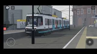 trams at st Peters Square retrolink episode 2 with idoit driver and k5000 tram featuring [upl. by Hennessy586]