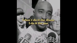 2Pac  Ambitionz Az a Ridah  Super Lyrics Effect Experience [upl. by Lawrence]