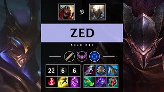 Zed Mid vs Pantheon Legendary  EUW Master Patch 1418 [upl. by Lysander]