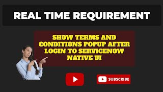 Global UI Script in ServiceNow  Show popup after login to servicenow native UI servicenowadmin [upl. by Alansen560]