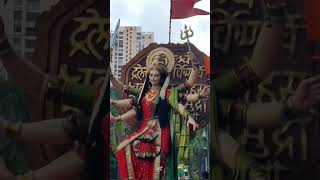 Khetwadi Chi Aai 2024 Maharashtras Tallest Devi Aagman 2024 navratri deviaagman devi [upl. by Adelric739]