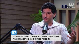 DR RAFAEL NAKAJIMA NEUROLOGISTA FALA SOBRE DIA MUNDIAL DE PREVENÇÃO AO AVC [upl. by Messere488]