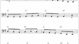 Streets Of Laredo  Cello sheet music notes [upl. by Nodnarg49]