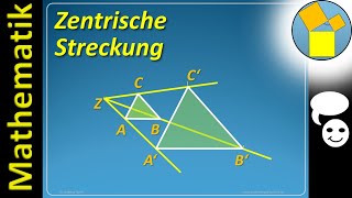 Zentrische Streckung  Geometrie  wwwmathephysiktechnikde [upl. by Mechling342]