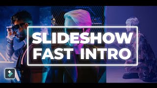 Filmora Fast Slideshow Intro Tutorial  How to edit with Filmora [upl. by Peter520]