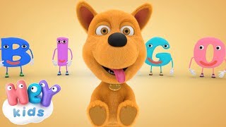 Bingo Song  The dog song for kids  HeyKids [upl. by Aldo477]