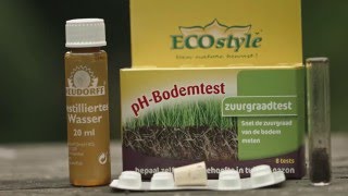 ECOstyle Bodemtest hoe voer je een bodemtest uit [upl. by Enyawed]