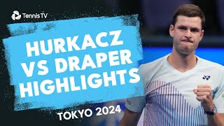 Jack Draper vs Hubert Hurkacz Highlights  Tokyo 2024 [upl. by Neb]