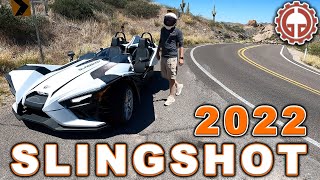 2022 Polaris Slingshot First ride in the mountains What could go wrong [upl. by Doehne241]