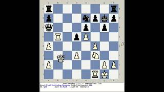 Jones Gawain C vs Valentini Luca  Italy Chess U16 2002 Cortina dAmpezzo [upl. by Loginov757]