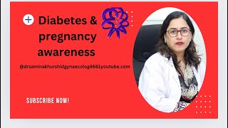 What are the Risk Factors of diabetes in pregnancydrsaminakhurshidgynaecolog4661 [upl. by Haelahk]