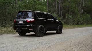 Patrol Australia Y62 Exhaust system sounds UNREAL [upl. by Nolyk]