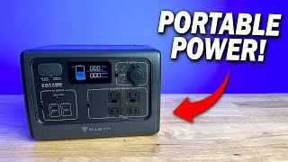 Go OffGrid with Bluetti EB55 The Perfect Portable Power Station [upl. by Elbertina]