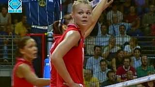 2002 Volleyball World Championship Semifinal Russia vs USA [upl. by John]