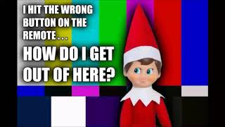 Elf on The Shelf Boy Stuck in TV [upl. by Nairolf]