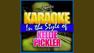 I Wonder In the Style of Kellie Pickler Karaoke Version [upl. by Chrissie]