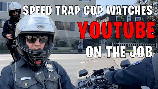 COP CAUGHT ON YOUTUBE UNIVERSITY WRITES ME A JAY WALKING TICKET Beverly Hills… [upl. by Frost]