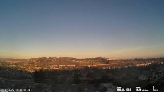 Capistrano Valley 20241025 Full Day WeatherCam Timelapse  Orange County California [upl. by Ethelyn30]