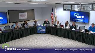 CCSD 46 Board of Education Meeting September 4th 2024 [upl. by Yelreveb]