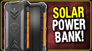 10000mAh Solar Power Bank Review  ToughTested ROC [upl. by Normalie]