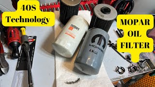 Mopar oil filter vs fleetguard oil filter Best oil filter for cummins 67 Best filter for dodge [upl. by Aretina]