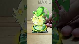 Mega Togedemaru Pokémon Evolution TCG  AR Card by Max S Shorts [upl. by Rhetta]