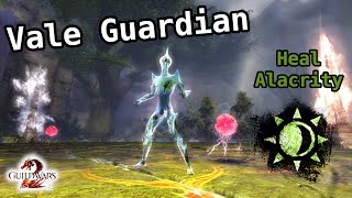 Gw2  Vale Guardian  Mid strat  Heal Alacrity Druid  Tank  Seeker Control [upl. by Nade992]