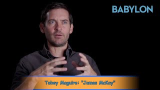 quotBabylonquot Tobey Maguire Interview [upl. by Eiliab]