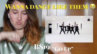 SB19 quotGo Upquot Dance Practice Reaction Video [upl. by Lerual]