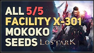 All 5 Facility X301 Mokoko Seed Locations Lost Ark [upl. by Idok177]