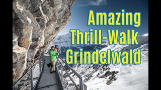 New Swiss Attraktion First Cliff Walk by Grindelwald  Berner Oberland [upl. by Hennessey444]