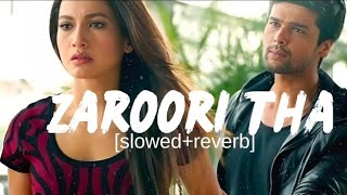 Zaroori Tha  Lofi Slowed  Reverb  Rahat Fateh Ali Khan  Daily lofi [upl. by Nauqas]