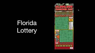 5000000 Crossword Cash  Florida Lottery 20 August 2023 [upl. by Lasiaf]