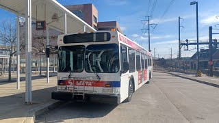 SEPTA Route 90 2005 New Flyer D40LF 8093 Ride [upl. by Clara33]