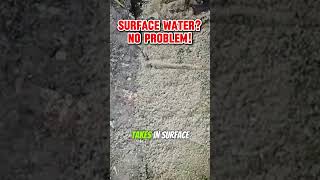 French Drain Not Draining Surface Water DO THIS [upl. by Tillio672]