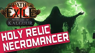 POISON HOLY RELIC NECROMANCER Build Guide POE 325 [upl. by Eri]