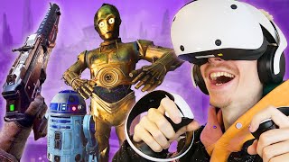 This Star Wars VR Game On PSVR2 Is NEXT LEVEL [upl. by Berwick]