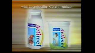 Danone Actimel Yogurt Drinks Commercial 1997 [upl. by Odnarb446]